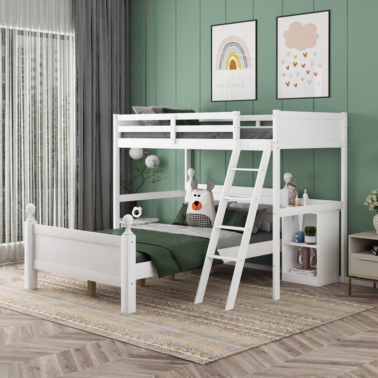 Wayfair full deals size bunk beds